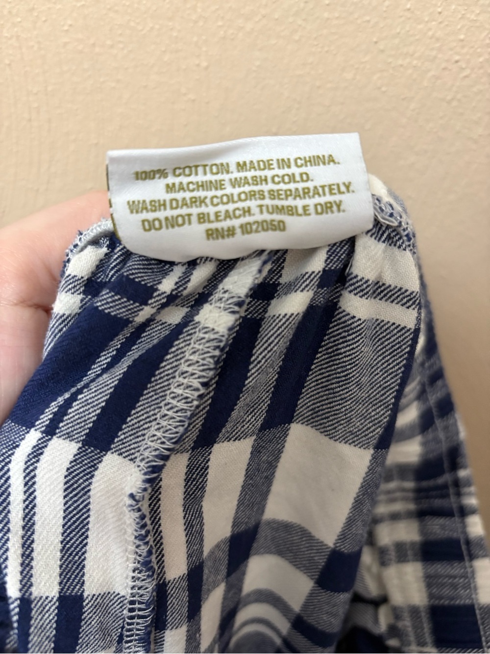 Taylor Swift Fearless Taylor’s Version Plaid Pajama Pants Blue White Size Small - Picture 12 of 12
